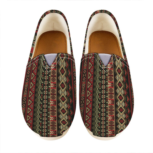 African Ethnic Pattern Print Casual Shoes