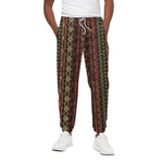 African Ethnic Pattern Print Cotton Pants