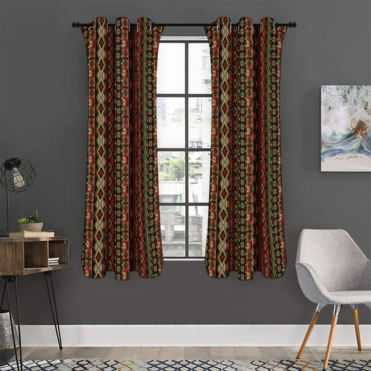 African Ethnic Pattern Print Curtain