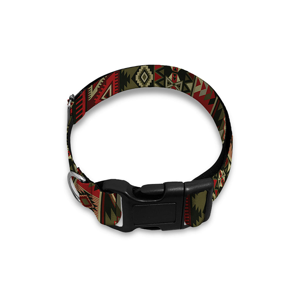 African Ethnic Pattern Print Dog Collar
