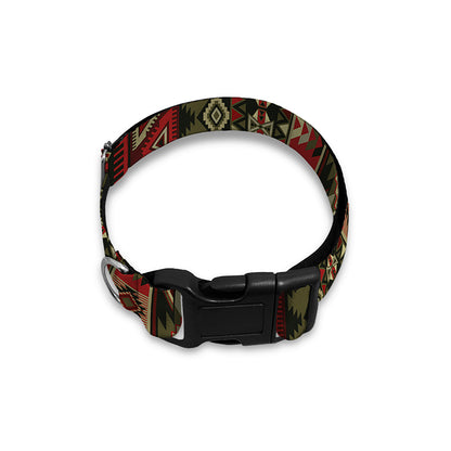 African Ethnic Pattern Print Dog Collar