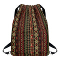 African Ethnic Pattern Print Drawstring Backpack