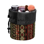 African Ethnic Pattern Print Drawstring Makeup Bag