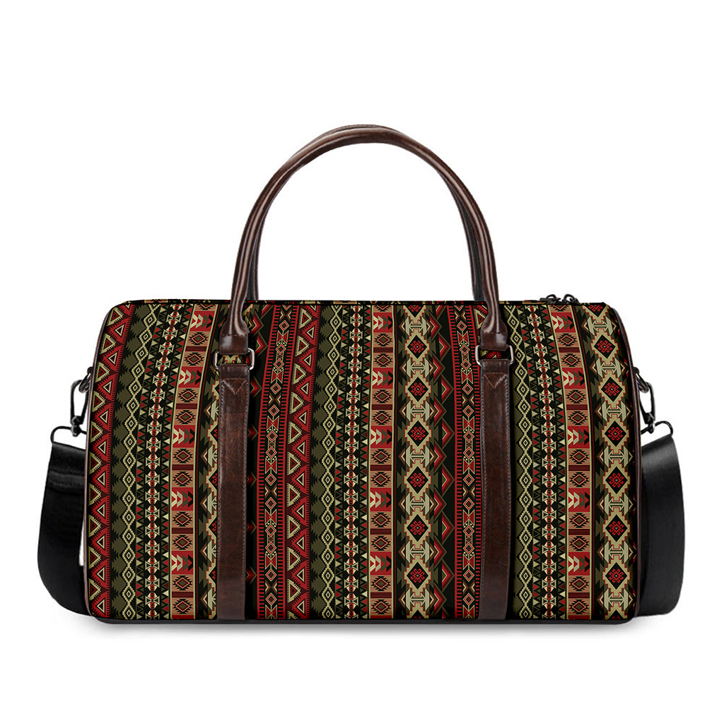 African Ethnic Pattern Print Duffle Bag