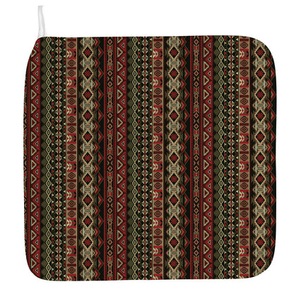African Ethnic Pattern Print Hand Towel