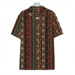 African Ethnic Pattern Print Hawaiian Shirt