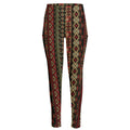 African Ethnic Pattern Print High-Waisted Pocket Leggings