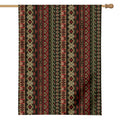 African Ethnic Pattern Print House Flag