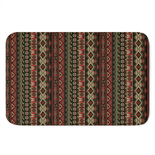 African Ethnic Pattern Print Indoor Door Mat