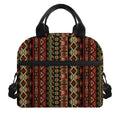 African Ethnic Pattern Print Insulated Lunch Bag