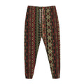 African Ethnic Pattern Print Jogger Pants