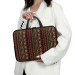 African Ethnic Pattern Print Laptop Sleeve With Handle