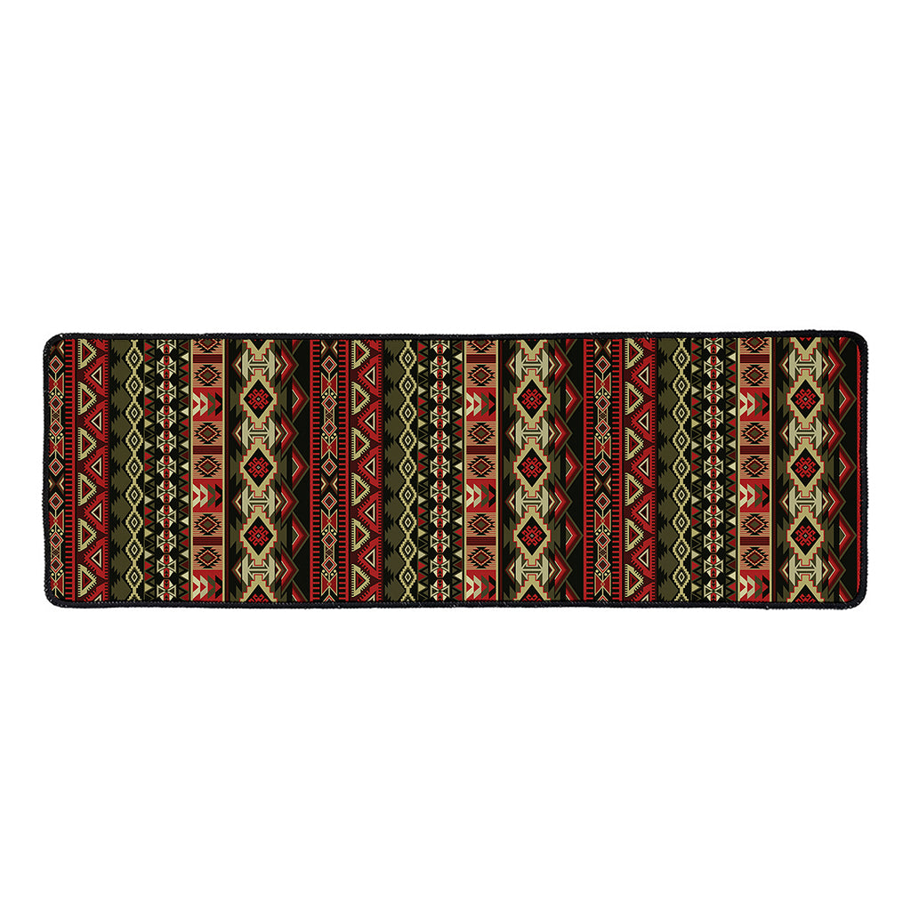 African Ethnic Pattern Print Long Kitchen Mat