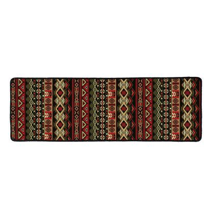 African Ethnic Pattern Print Long Kitchen Mat