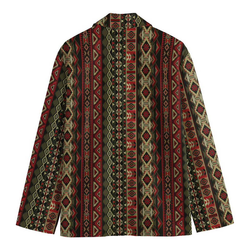 African Ethnic Pattern Print Men's Blazer