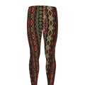 African Ethnic Pattern Print Men's Leggings