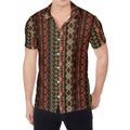 African Ethnic Pattern Print Men's Shirt