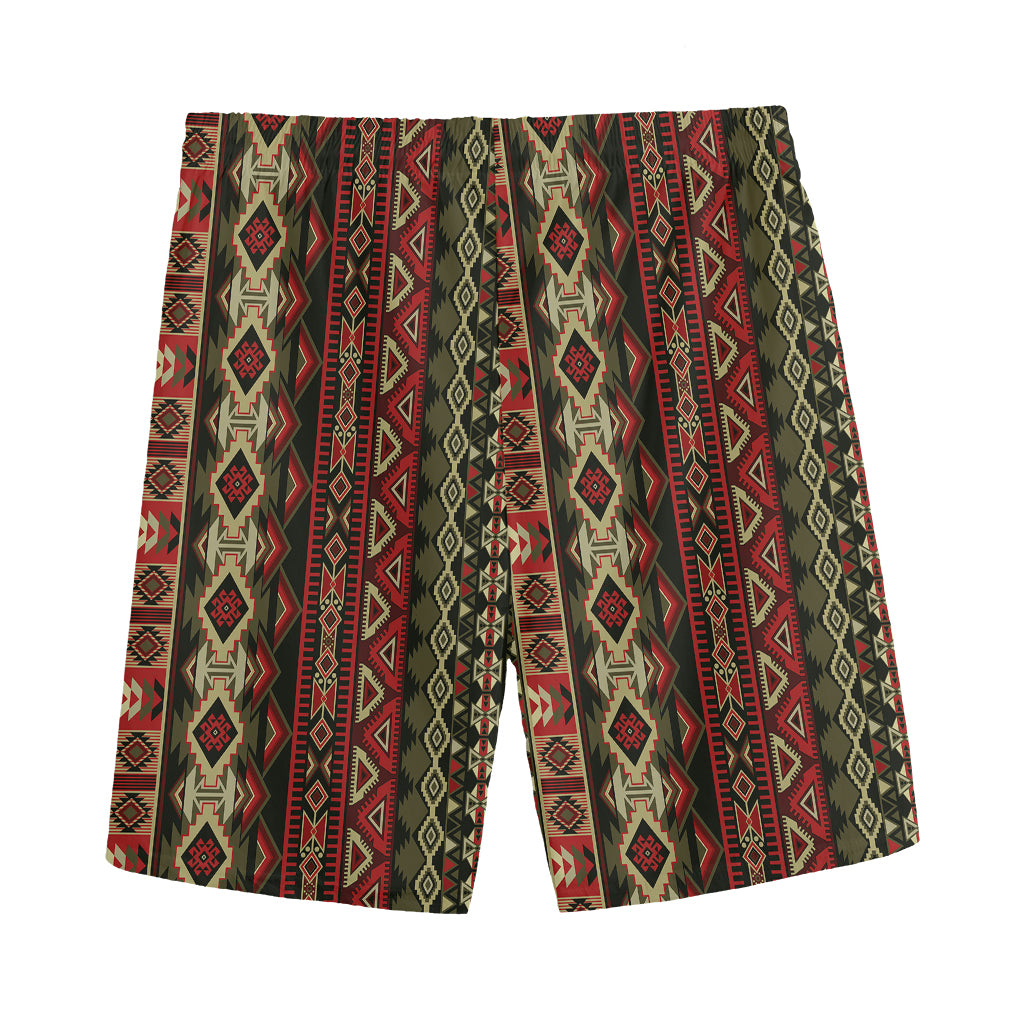 African Ethnic Pattern Print Men's Sports Shorts