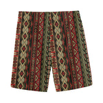 African Ethnic Pattern Print Men's Sports Shorts
