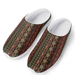 African Ethnic Pattern Print Mesh Casual Shoes
