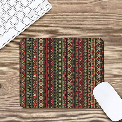 African Ethnic Pattern Print Mouse Pad
