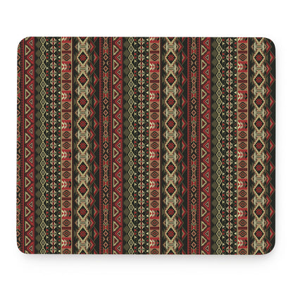 African Ethnic Pattern Print Mouse Pad
