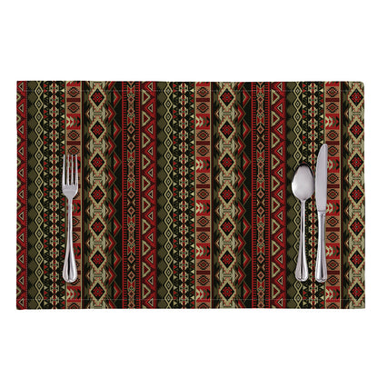 African Ethnic Pattern Print Placemat
