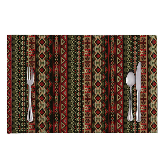 African Ethnic Pattern Print Placemat
