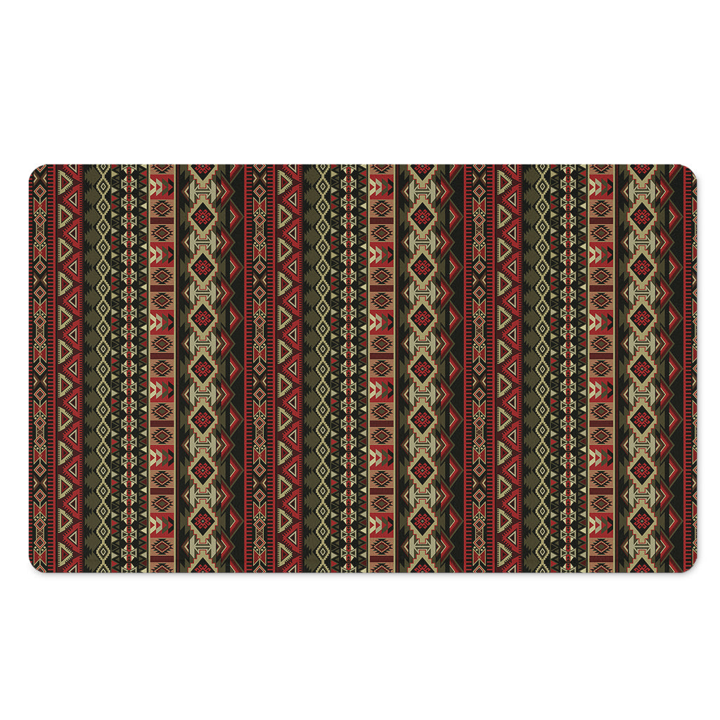 African Ethnic Pattern Print Polyester Doormat