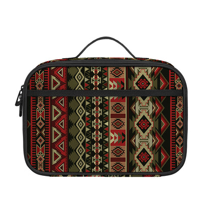 African Ethnic Pattern Print Portable Lunch Bag