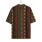 African Ethnic Pattern Print Rayon Hawaiian Shirt