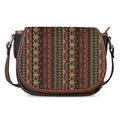African Ethnic Pattern Print Saddle Bag