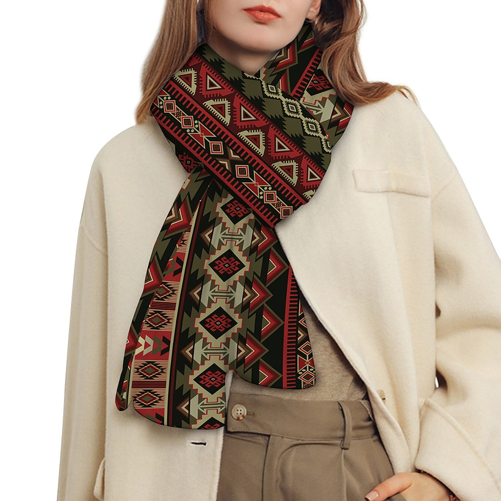 African Ethnic Pattern Print Scarf