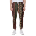 African Ethnic Pattern Print Joggers