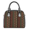 African Ethnic Pattern Print Shoulder Handbag