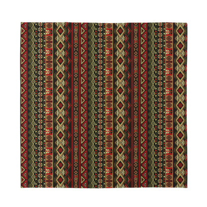 African Ethnic Pattern Print Silk Bandana