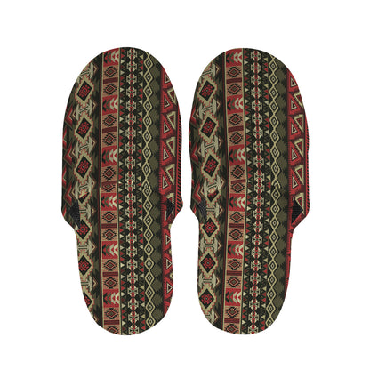 African Ethnic Pattern Print Slippers