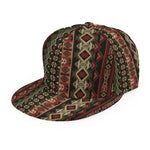 African Ethnic Pattern Print Snapback Cap