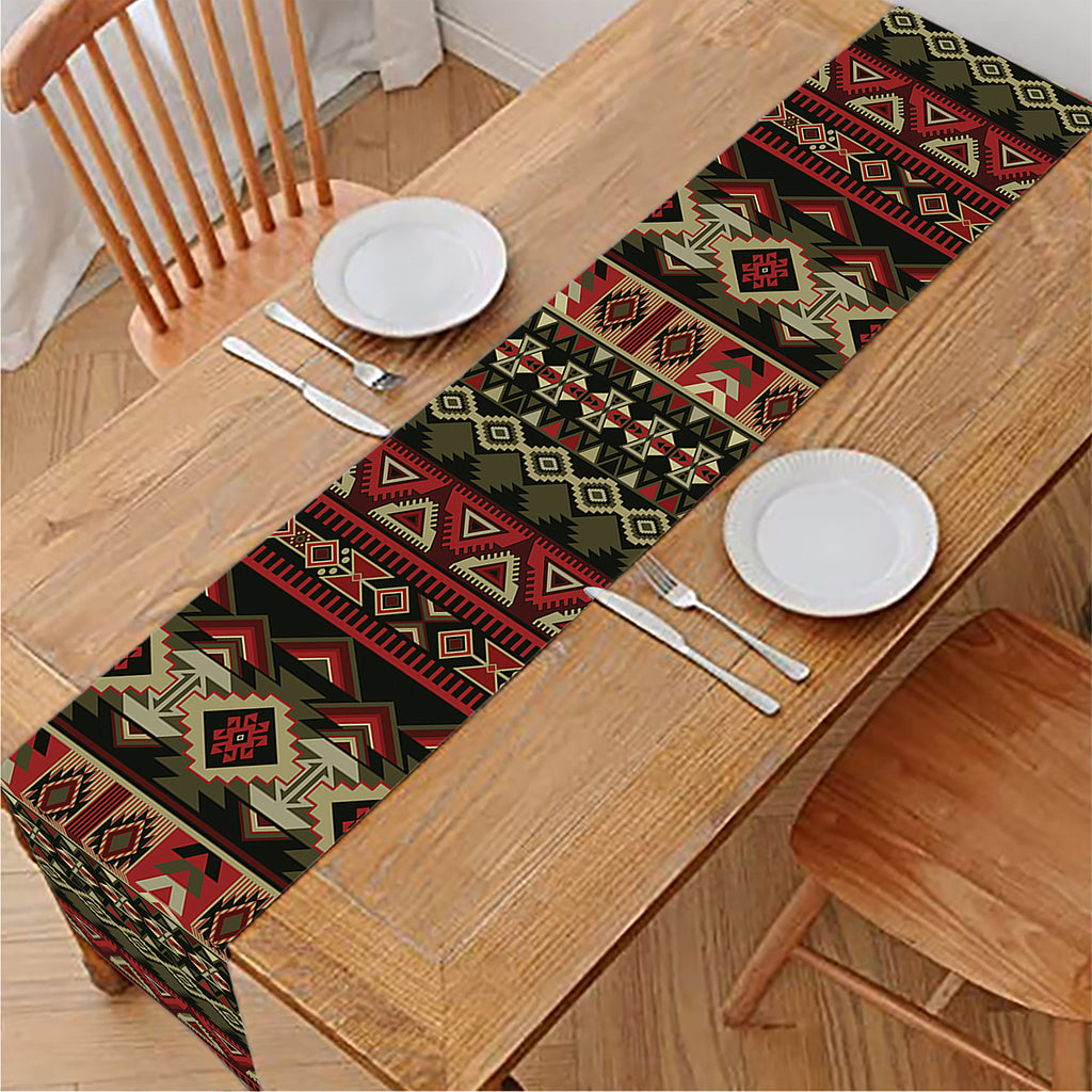 African Ethnic Pattern Print Table Runner