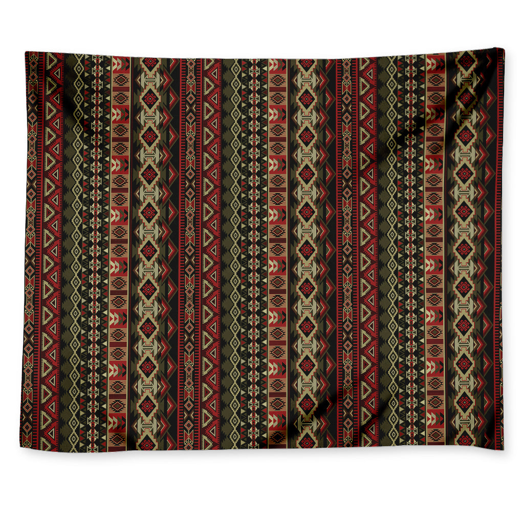 African Ethnic Pattern Print Tapestry