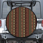 African Ethnic Pattern Print Tire Cover