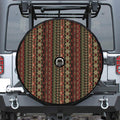 African Ethnic Pattern Print Tire Cover With Camera Hole