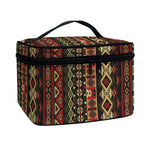 African Ethnic Pattern Print Travel Makeup Bag