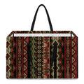 African Ethnic Pattern Print Utility Tote Bag