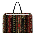 African Ethnic Pattern Print Utility Tote Bag
