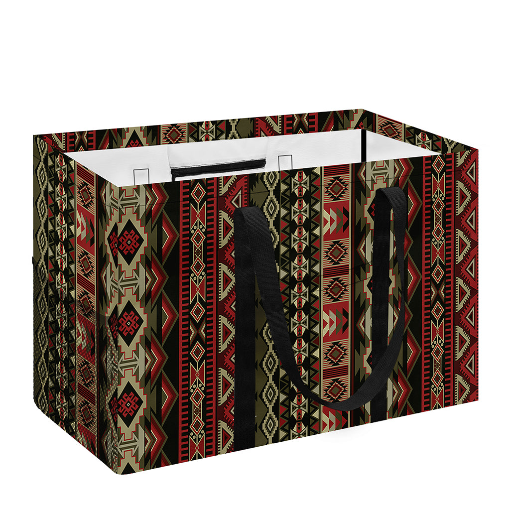 African Ethnic Pattern Print Utility Tote Bag