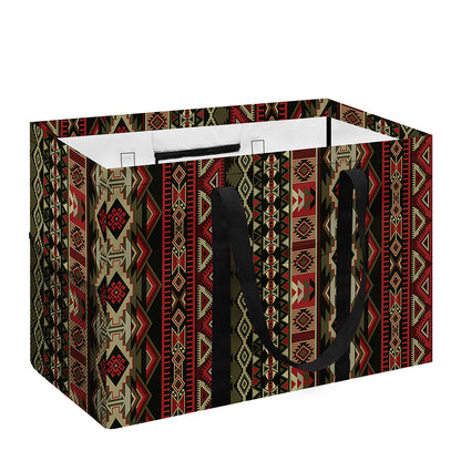 African Ethnic Pattern Print Utility Tote Bag