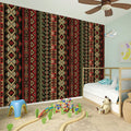 African Ethnic Pattern Print Wall Sticker