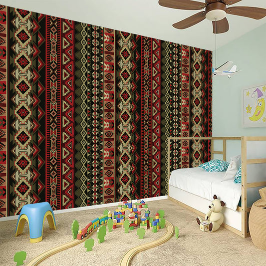 African Ethnic Pattern Print Wall Sticker