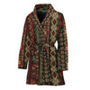 African Ethnic Pattern Print Women's Bathrobe